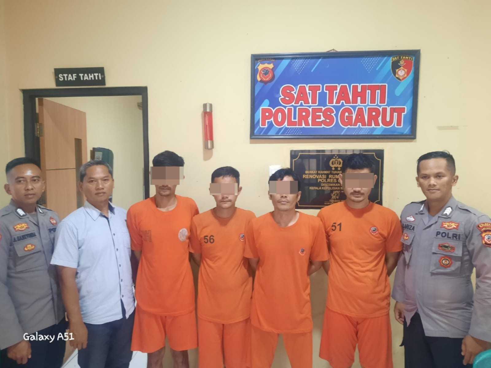 Empat Pelaku Penculikan dan Kekerasan di Cikajang Ditangkap Polisi Usai Aksi Brutal